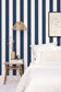 Linen Lines Wallpaper - Bleu Marine - Caselio - 104046269