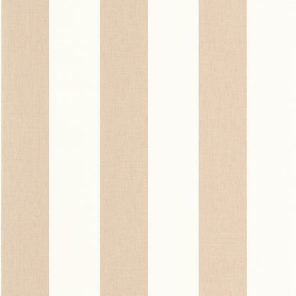 Linen Lines Wallpaper - Beige - Caselio - 104041050
