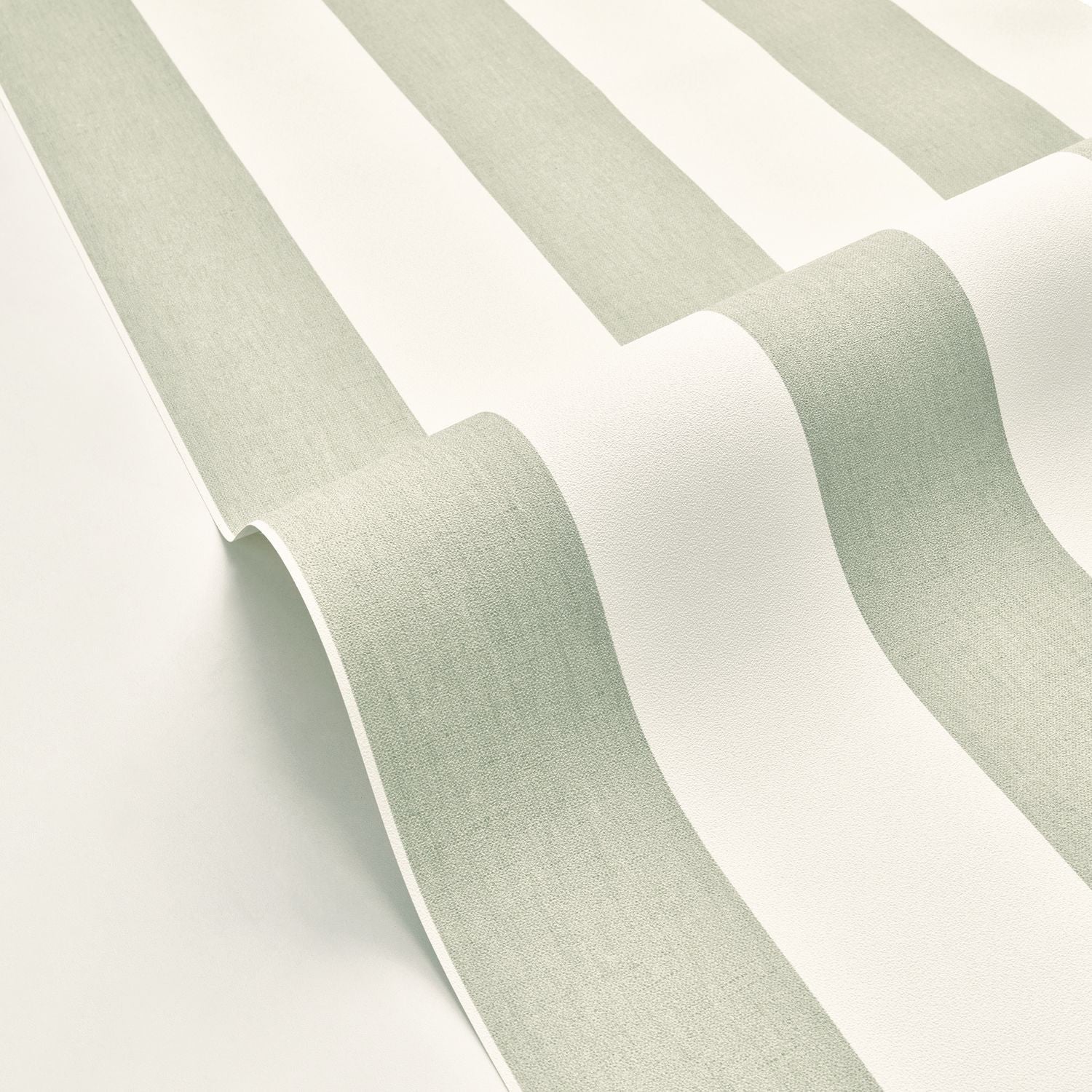 Linen Lines Wallpaper - Vert Amande - Caselio - 104047004