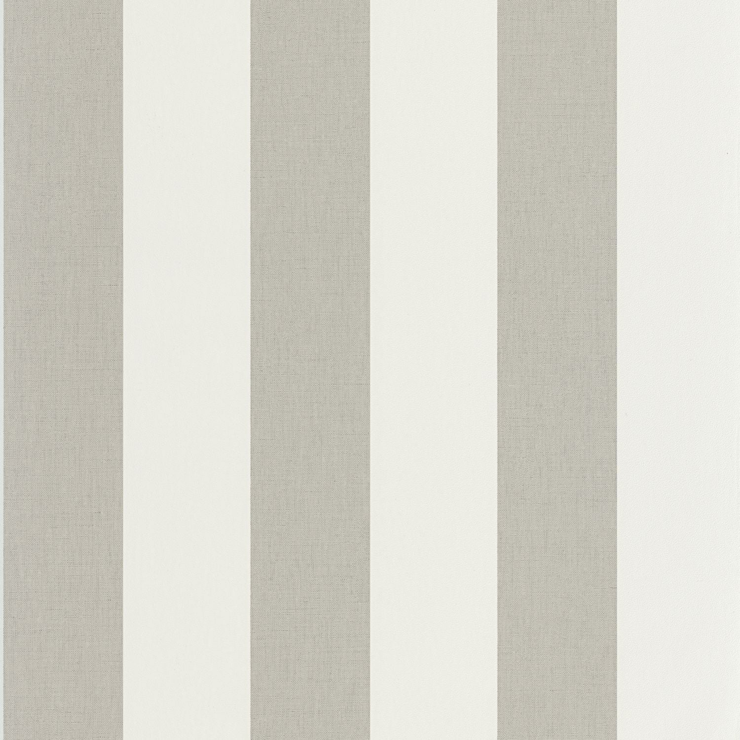 Linen Lines Wallpaper - Gris Tourterelle - Caselio - 104049169