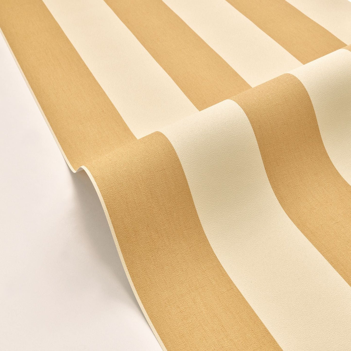 Linen Lines Wallpaper - Moutarde - Caselio - 104042235