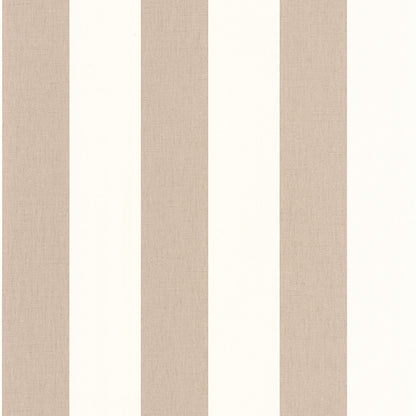 Linen Lines Wallpaper - Taupe - Caselio - 104042167
