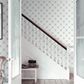 Linne Wallpaper - Blue - Boråstapeter - 4506 - Premier Wallcovering