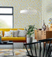 Lintu Wallpaper - Dandelion / Butterscoth / Pebble - NNOU111522 - Scion