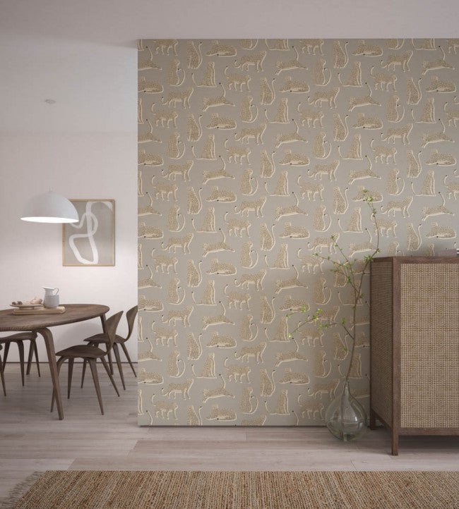 Lionel Wallpaper - Pebble - NESW112208 - Scion