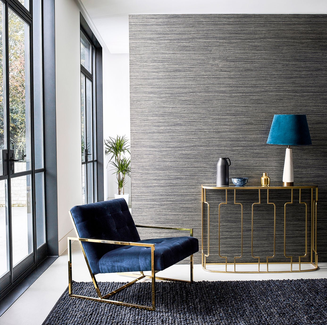 Lisle Wallpaper - Linen - Harlequin - HTWW112118
