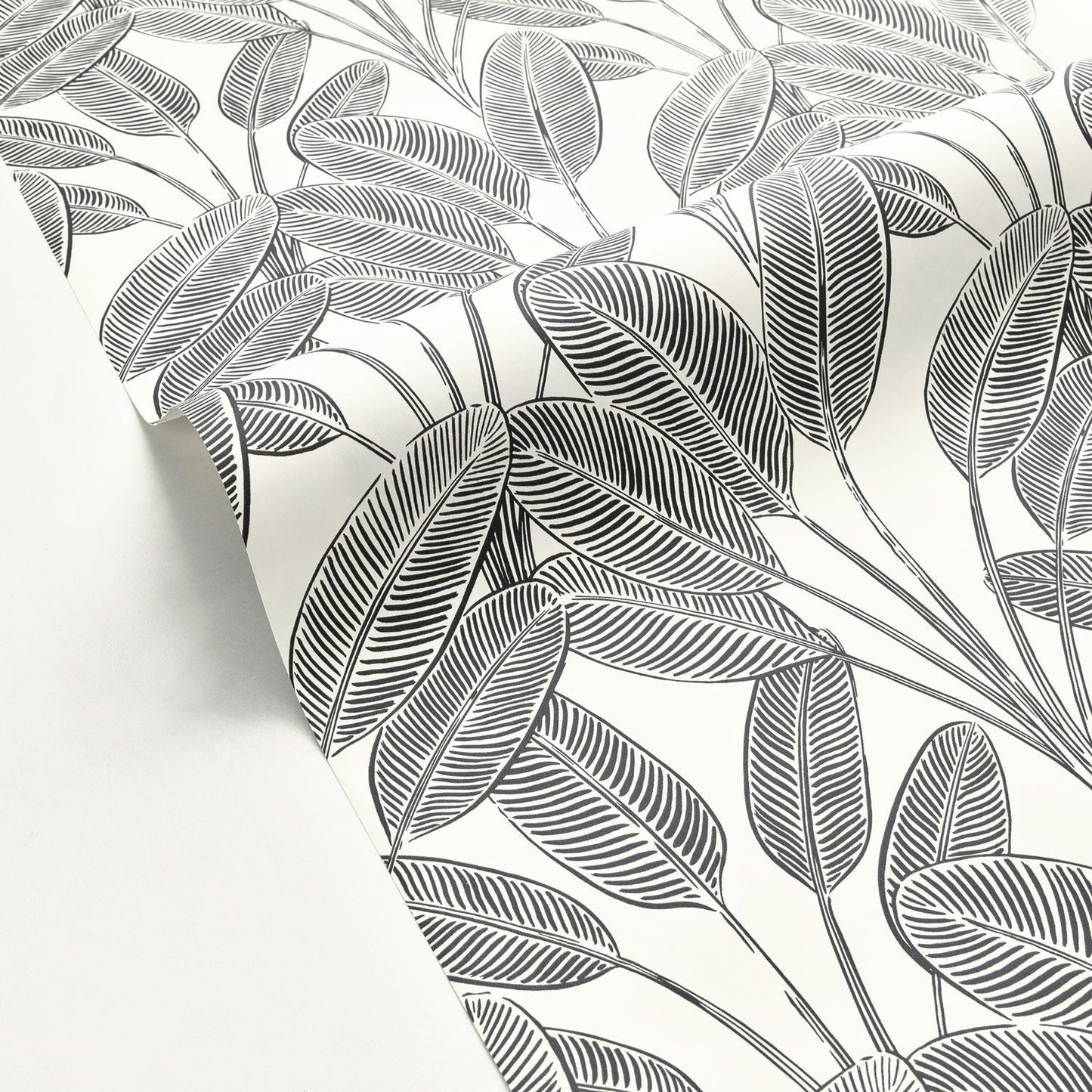 Little Banana Wallpaper - Blanc Noir - Caselio - 104320931