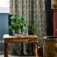 Little Chintz Fabric - Blue/Fennel - Morris & Co - 226406 - Premier Wallcovering