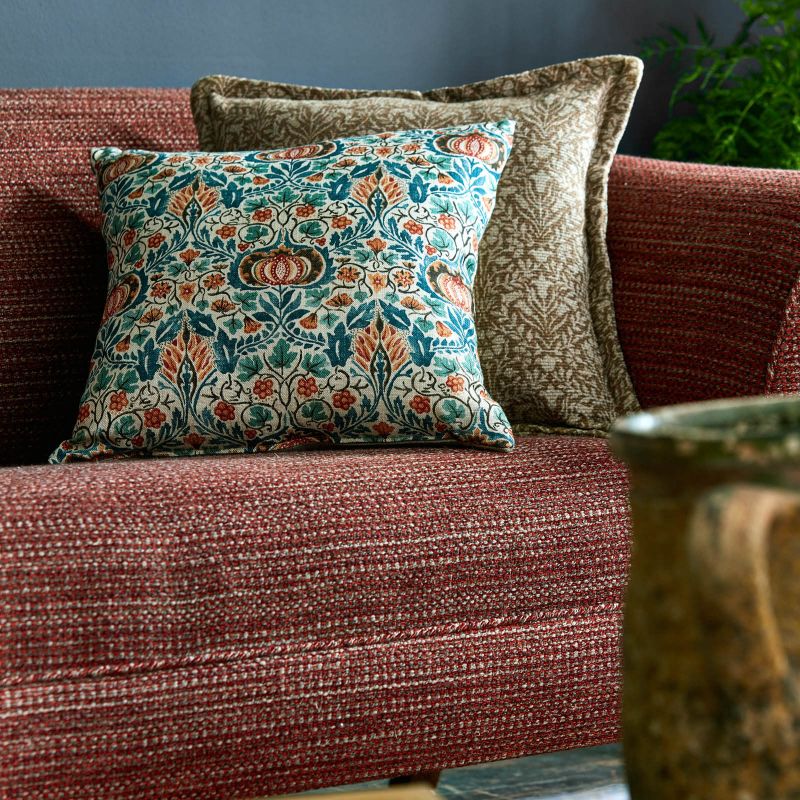 Little Chintz Fabric - Nettle/Woad - Morris & Co - 227250 - Premier Wallcovering