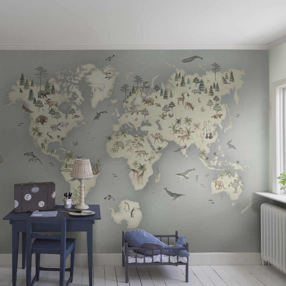 Little Explorer Wall Mural - Multi - Boråstapeter - 6946 - Premier Wallcovering