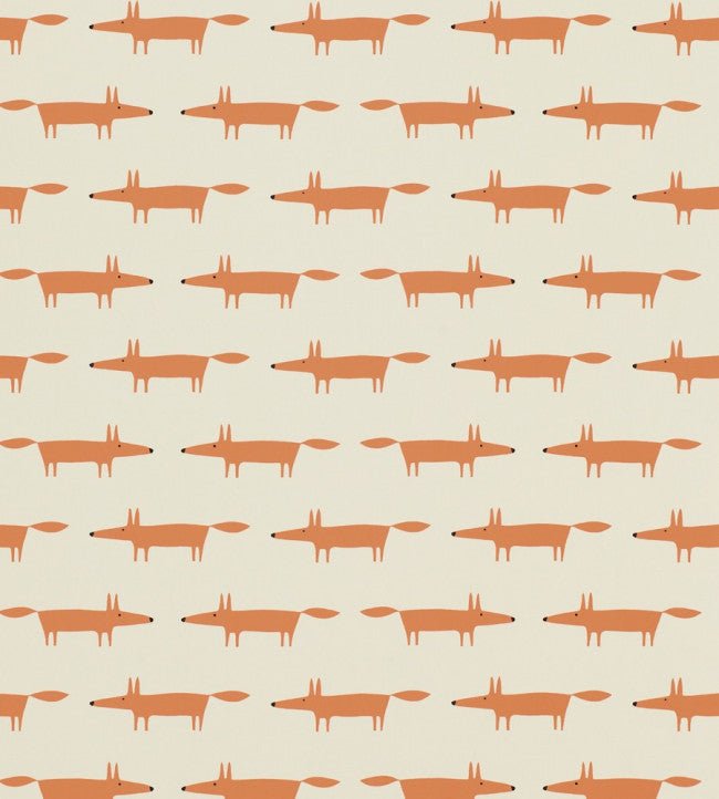 Little Fox Wallpaper - Ginger - NSWA110841 - Scion