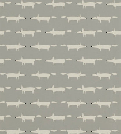 Little Fox Wallpaper - Silver - NSWA110838 - Scion