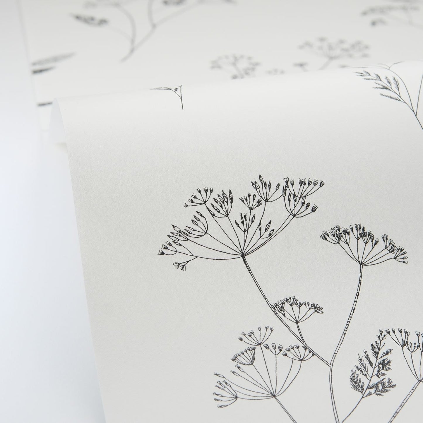 Little Graminea Wallpaper - Noir blanc - Caselio - 106680928