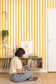 Little Lines Wallpaper - Jaune Soleil - Caselio - 104032122