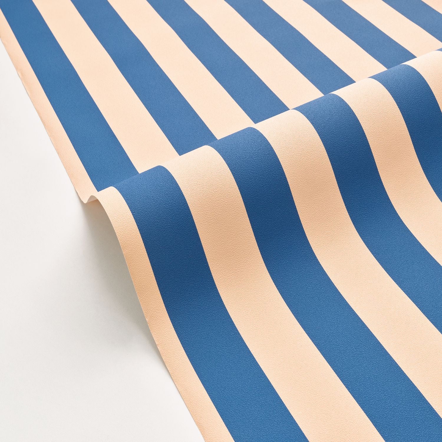 Little Lines Wallpaper - Bleu Nude - Caselio - 104036145