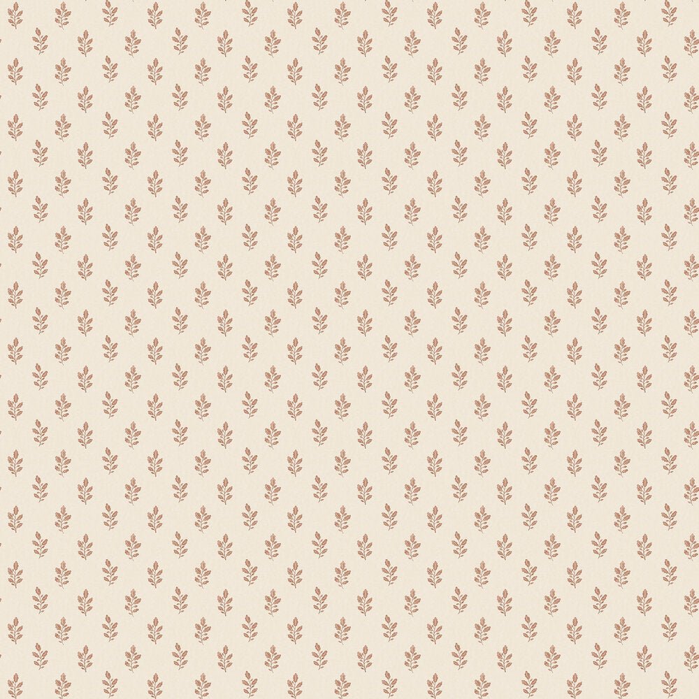 Little Oak Wallpaper - Red - Boråstapeter - 7777 - Premier Wallcovering