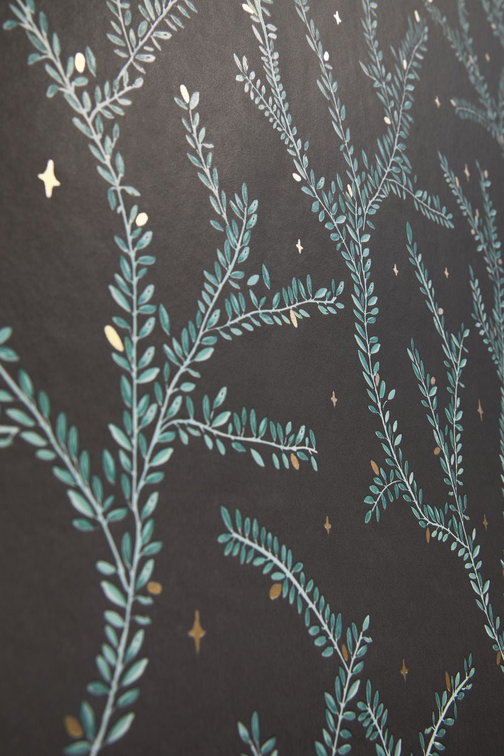 Little Woods Wallpaper - Noir - Caselio - 102947983