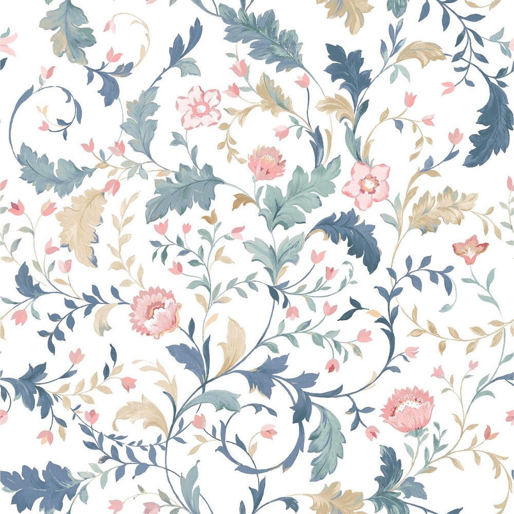 Litton Wallpaper - Dusky Seaspray - Laura Ashley - 130099 - Premier Wallcovering