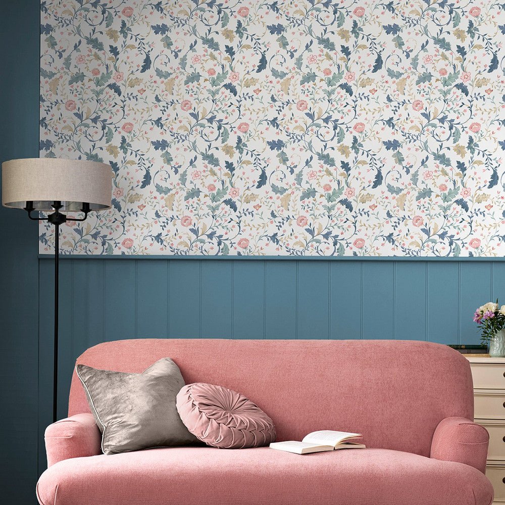 Litton Wallpaper - Dusky Seaspray - Laura Ashley - 130099 - Premier Wallcovering
