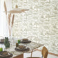 Littoral Sentier Des Dunes Wallpaper - Argile - Casadeco - 200936400 - Premier Wallcovering
