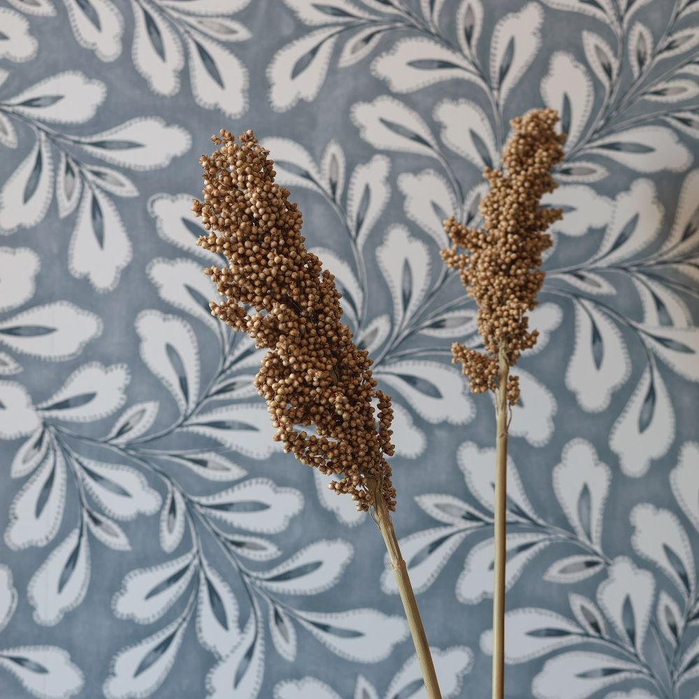 Liv Wallpaper - Blue - Boråstapeter - 7428 - Premier Wallcovering