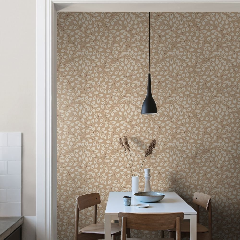 Liv Wallpaper - Orange - Boråstapeter - 7430 - Premier Wallcovering