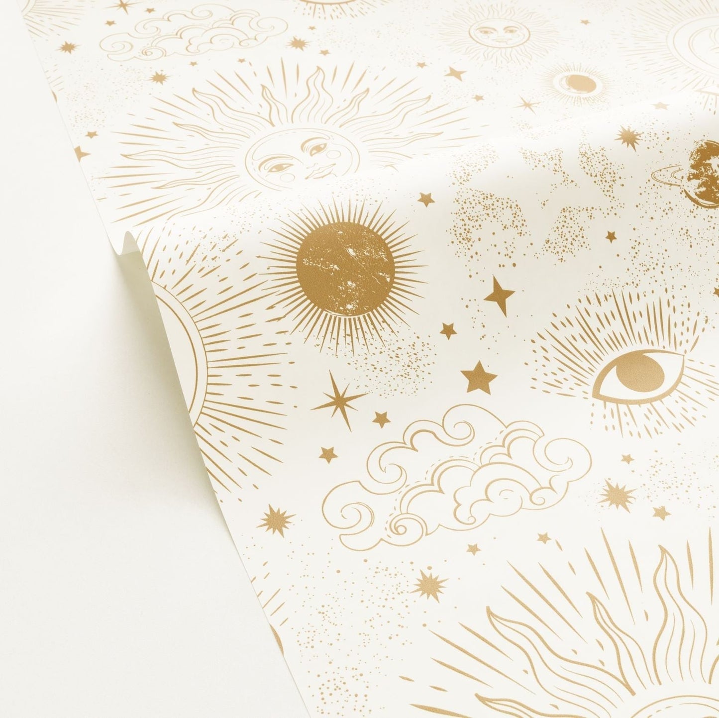 Live Your Dreams Wallpaper - Blanc Dore - Caselio - 103240020