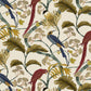 Living Branches Wallpaper - Red, Turquoise and Ecru - Josephine Munsey - JMW-100621 - Premier Wallcovering