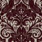 Llewelyn Bowen Damask Sauvage Wallpaper - Red - Galerie - LB25170 - Premier Wallcovering