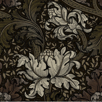 Llewelyn Bowen Morris Major Wallpaper - Brown - Galerie - LB25140 - Premier Wallcovering
