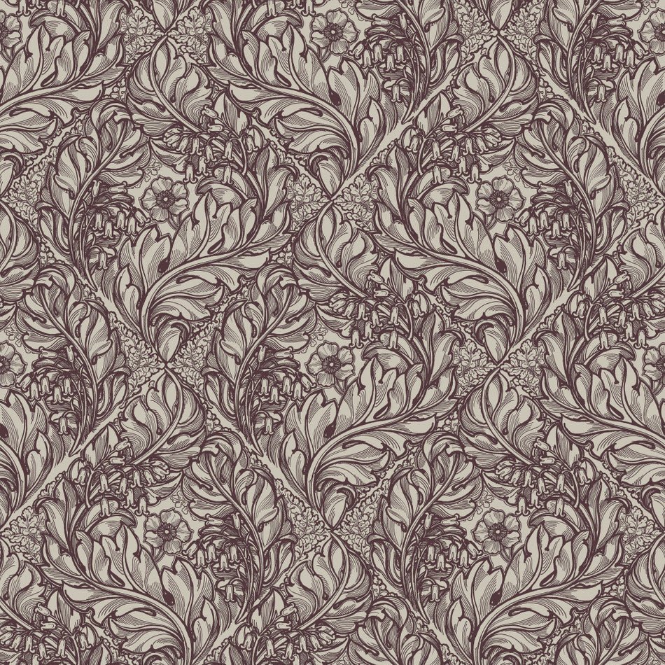 Llewelyn Bowen Rambelicious Wallpaper - Red - Galerie - LB25109 - Premier Wallcovering