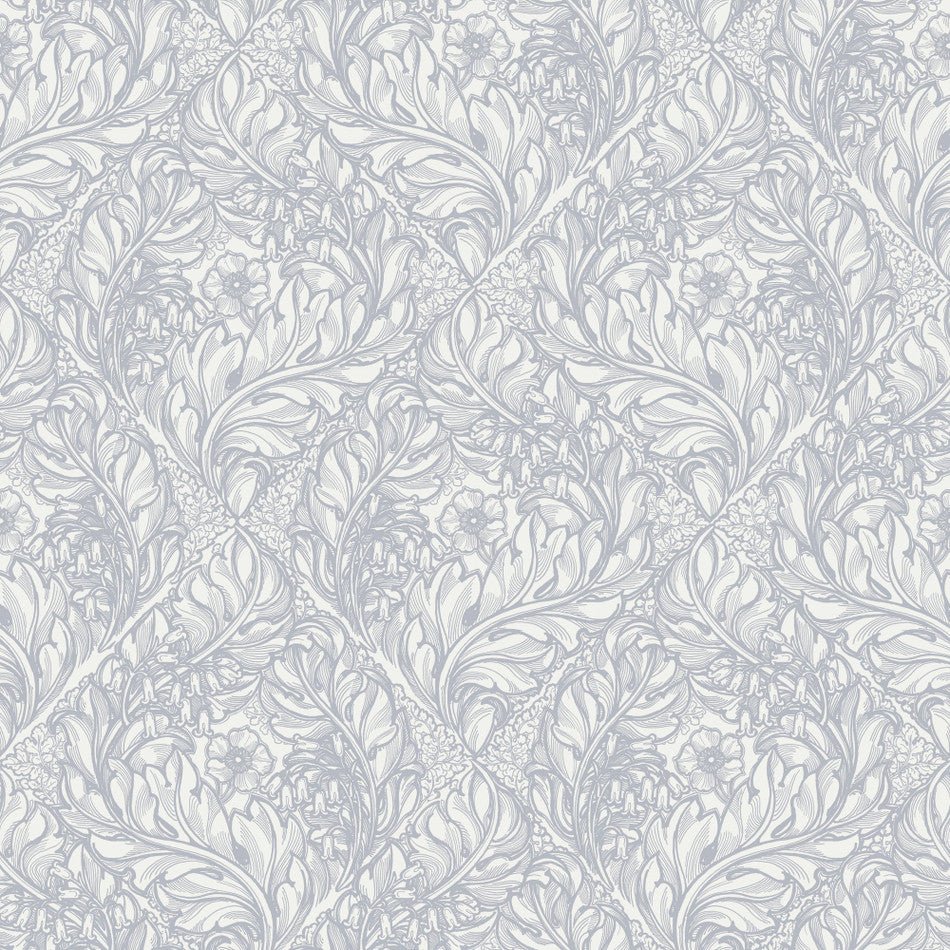 Llewelyn Bowen Rambelicious Wallpaper - Light Blue - Galerie - LB25101 - Premier Wallcovering