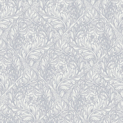 Llewelyn Bowen Rambelicious Wallpaper - Light Blue - Galerie - LB25101 - Premier Wallcovering