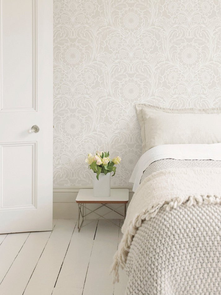 Llewelyn Bowen Sunnyside Up Wallpaper - Cream/White - Galerie - LB25150 - Premier Wallcovering
