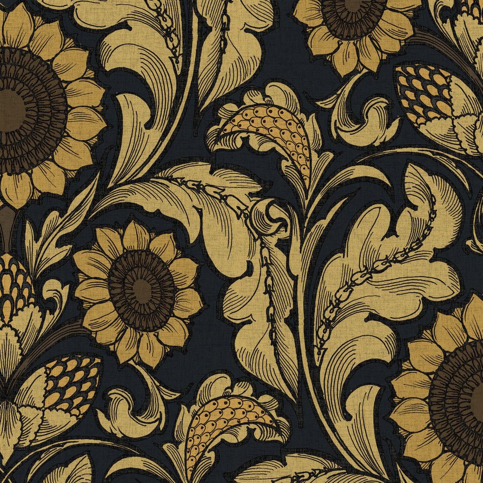 Llewelyn Bowen Sunnyside Up Wallpaper - Yellow - Galerie - LB25147 - Premier Wallcovering