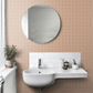 Loka Wallpaper - Burnt Orange and Beige - Boråstapeter - 4530 - Premier Wallcovering