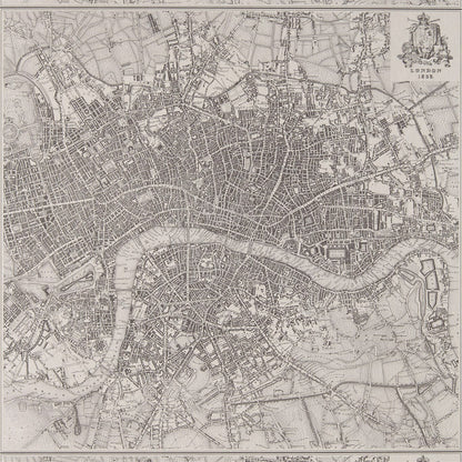 London 1832 Wallpaper - Silver - ZPHA312623 - Zoffany - Premier Wallcovering