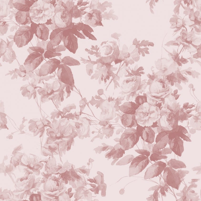 London Rose Wallpaper - Blush - House of Hackney - 1-WA-LON-TR-BLS-XXX