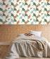 Look Around Wallpaper - Kaki Bleu - Caselio - 102897060