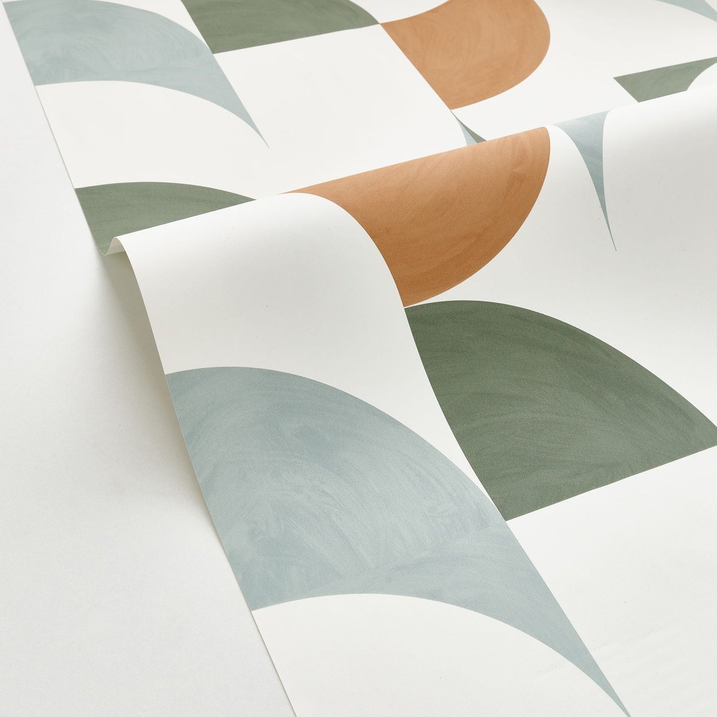 Look Around Wallpaper - Kaki Bleu - Caselio - 102897060