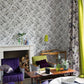 Lotus Flower Wallpaper - Oyster - P571/01 - Designers Guild