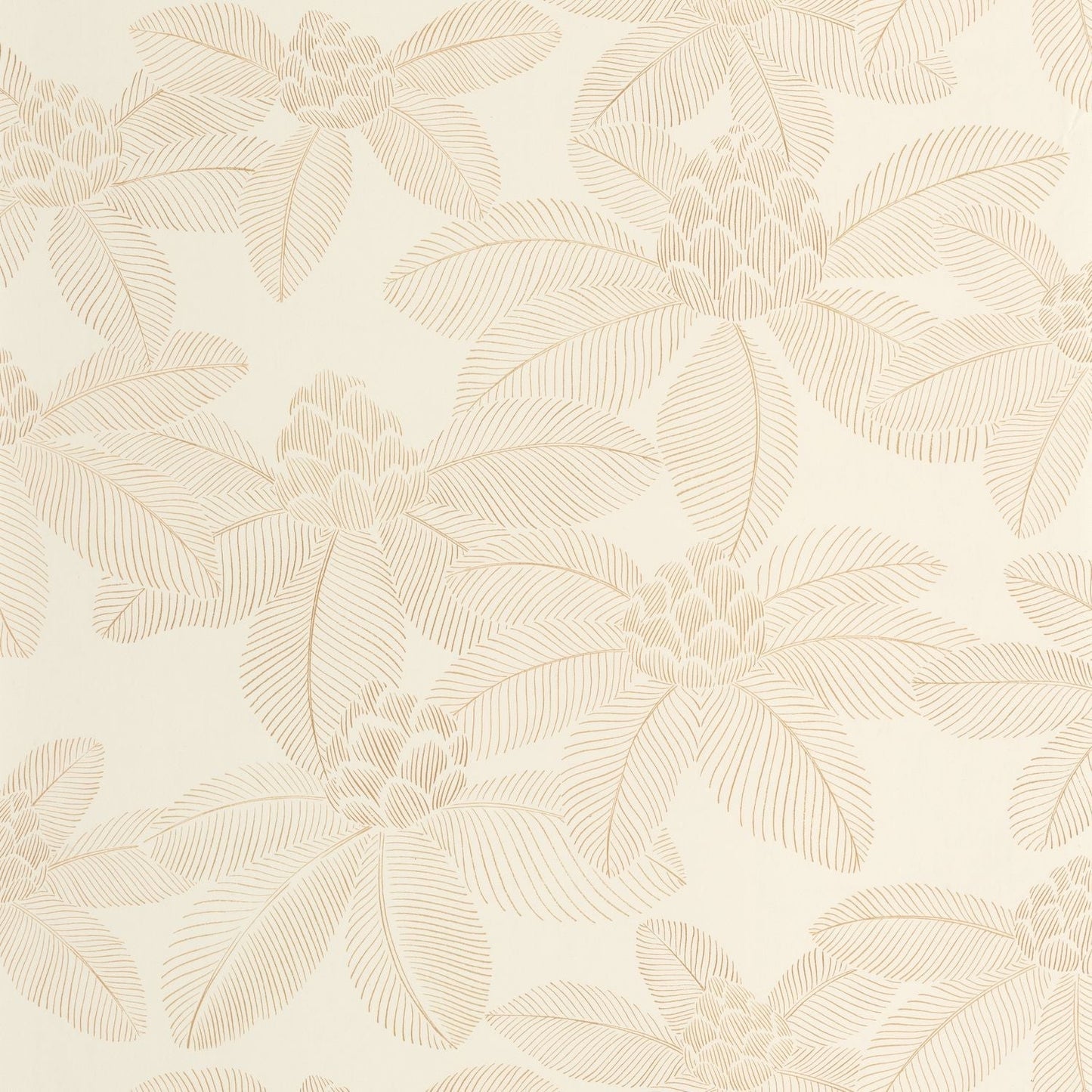 Lotus Wallpaper - Beige - Caselio - 106650268