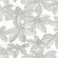 Lotus Wallpaper - Noir blanc - Caselio - 106650956