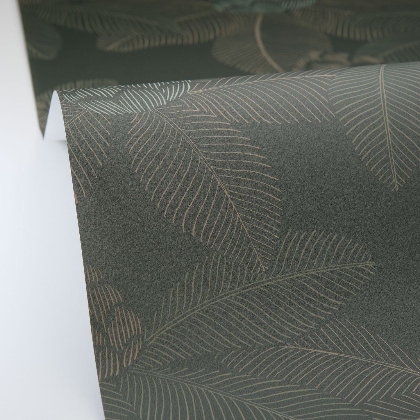 Lotus Wallpaper - Vert anglais - Caselio - 106657290