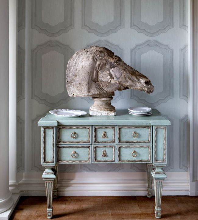 Louis Wallpaper - White - 99/8034 - Cole & Son - Premier Wallcovering