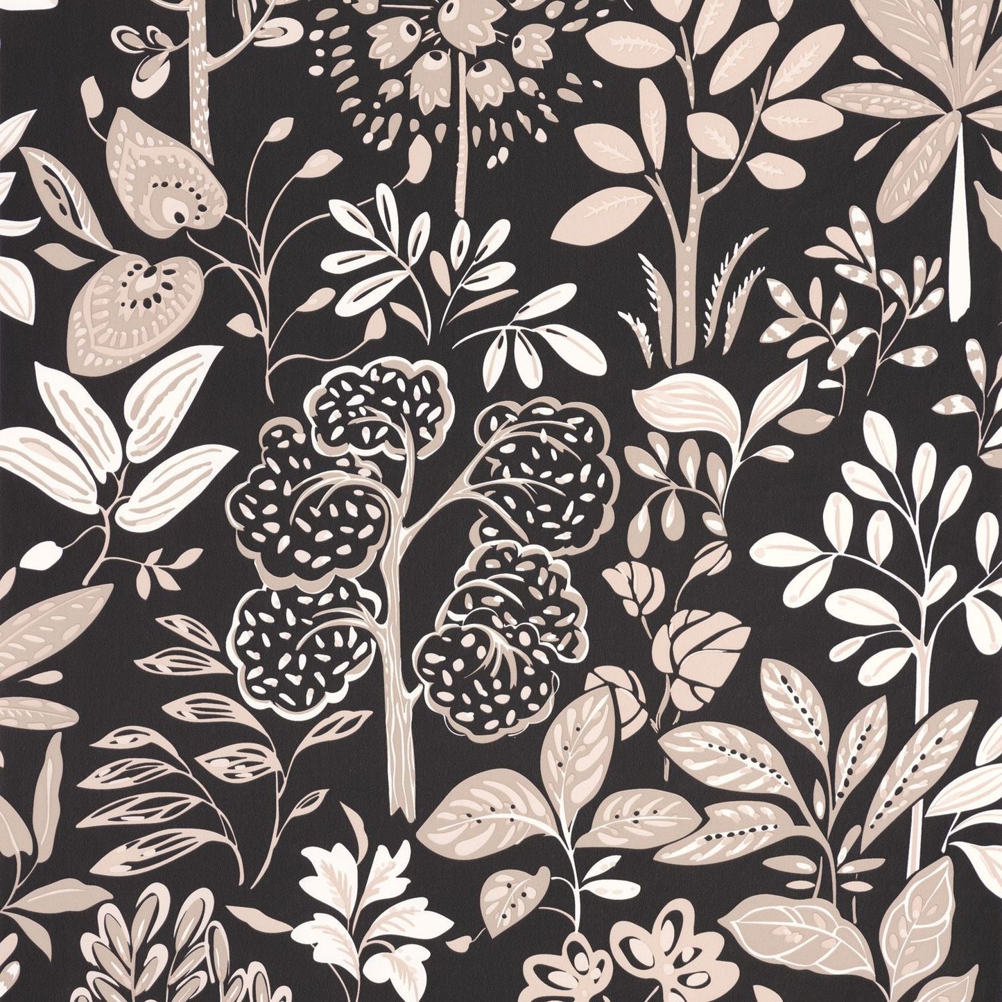 Louise Wallpaper - Noir - Caselio - 103111099