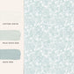 Louise Wallpaper - Duck Egg Blue - Laura Ashley - 119860 - Premier Wallcovering