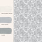 Louise Wallpaper - Slate Grey - Laura Ashley - 119859 - Premier Wallcovering
