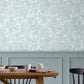 Louise Wallpaper - Duck Egg Blue - Laura Ashley - 119860 - Premier Wallcovering