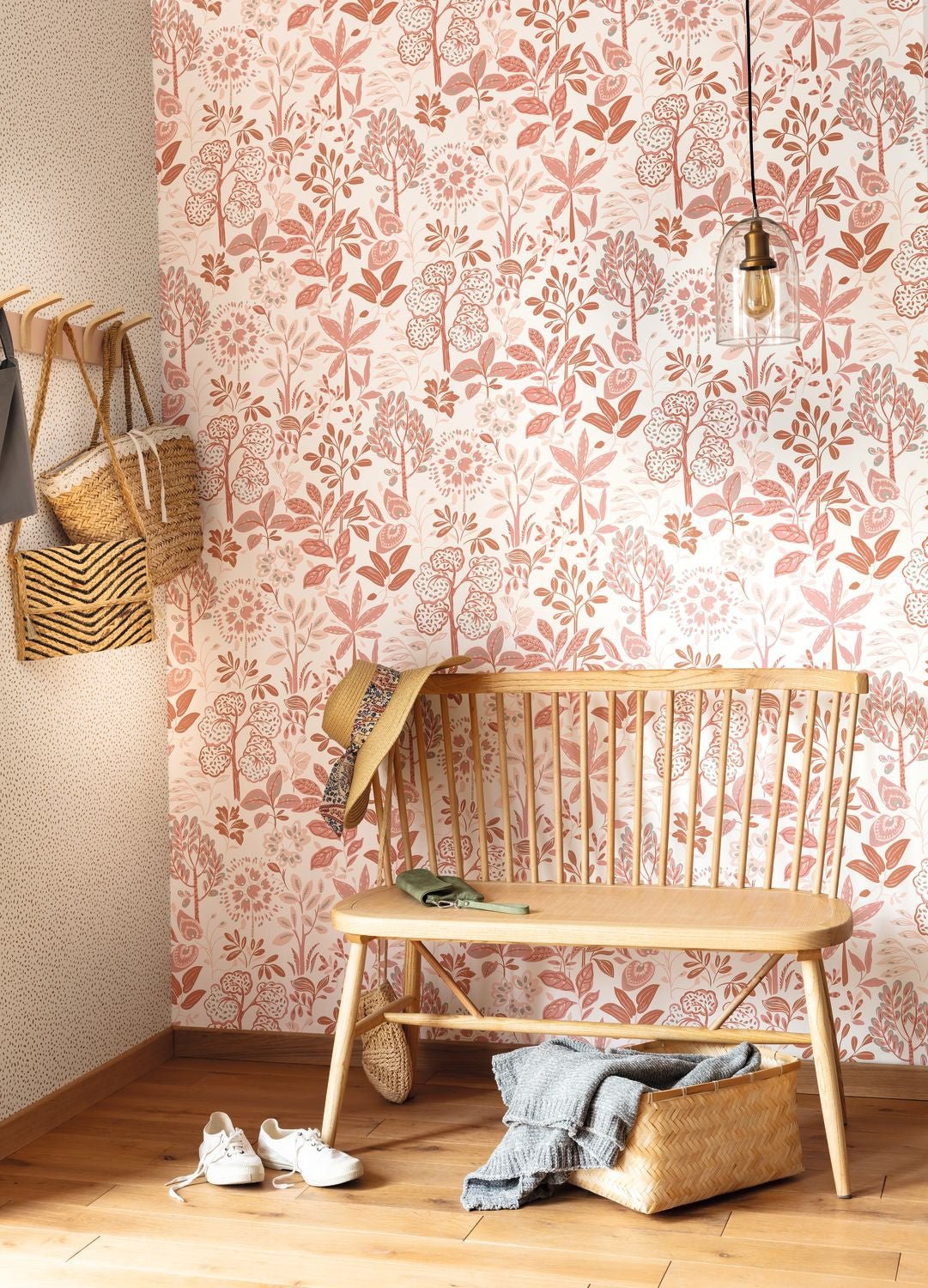 Louise Wallpaper - Rose - Caselio - 103114000